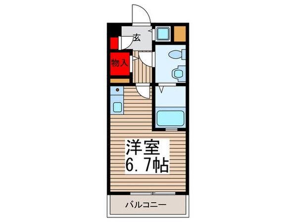 ｻﾝｾｰﾙ与野本町の物件間取画像